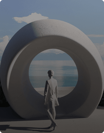 Panoramic roof
with sea view