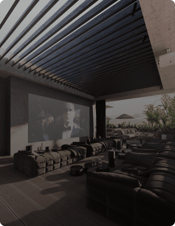 Movie theater
on the premises