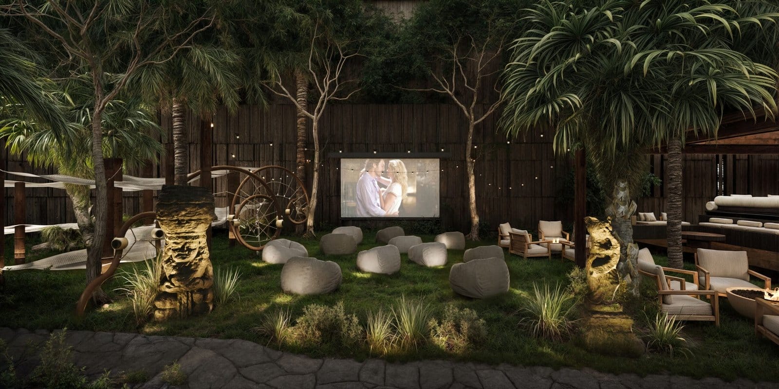 Кинотеатр под открытым небом